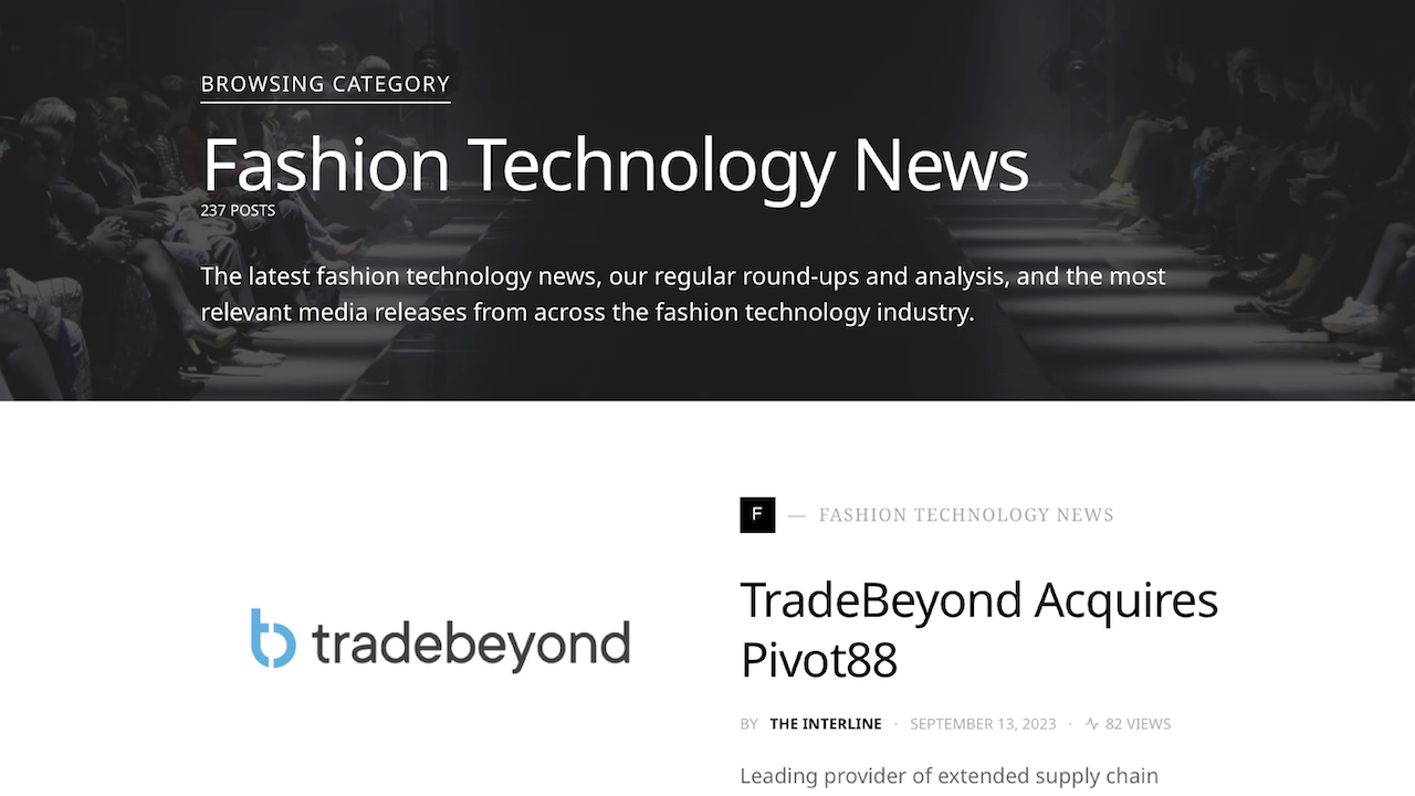 TradeBeyond acquires Pivot88